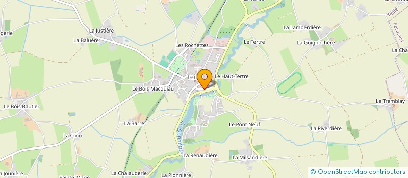 localisation de l'entreprise REVIVAL CARS à TEILLE