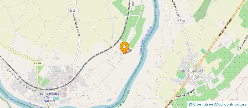 localisation de l'entreprise REVIVE FRANCE  SAINT-HILAIRE-DU-ROSIER