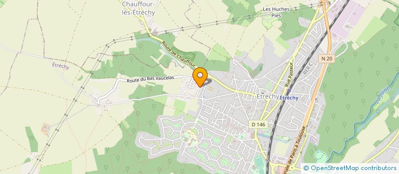 localisation de l'entreprise REVIVE GAMES à ETRECHY