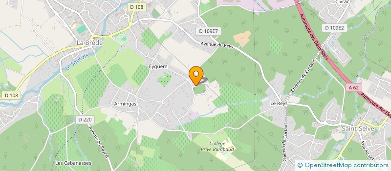 localisation de l'entreprise REVIVISCENCE  LA BREDE