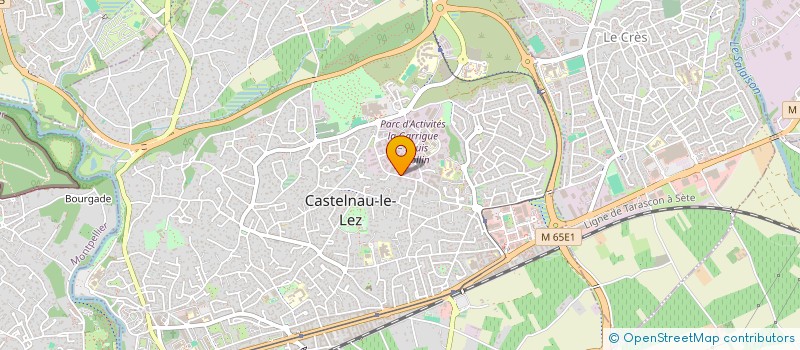 localisation de l'entreprise REVIVRE à CASTELNAU-LE-LEZ