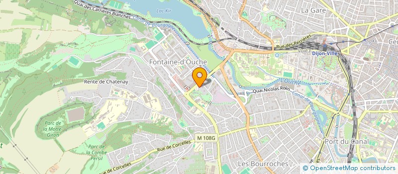 localisation de l'entreprise REVIVRE ENSEMBLE à DIJON