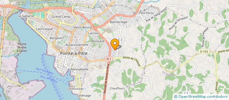 localisation de l'entreprise REVKA à LES ABYMES