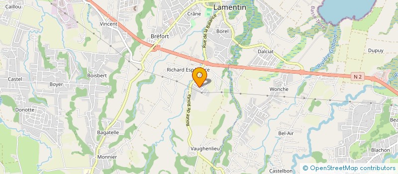 localisation de l'entreprise REVKARAIB  LAMENTIN