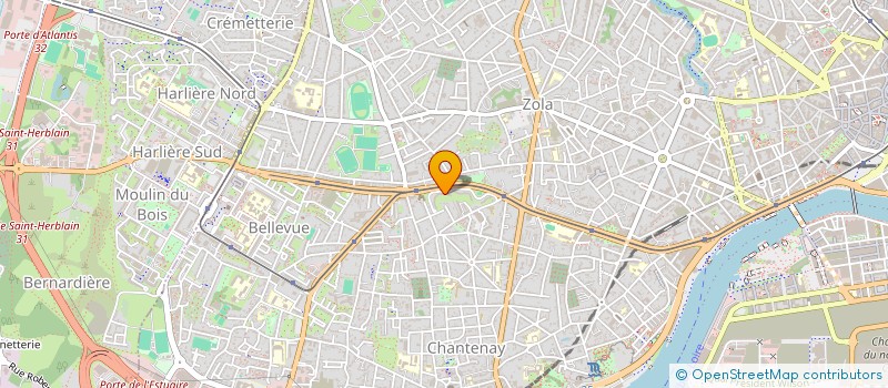 localisation de l'entreprise REVKARO à NANTES