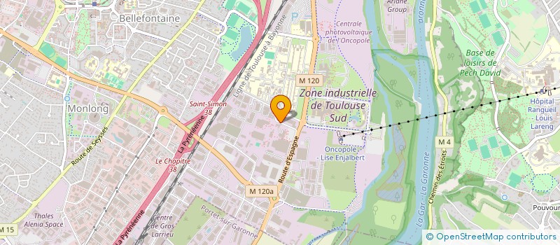 localisation de l'entreprise REVO à TOULOUSE
