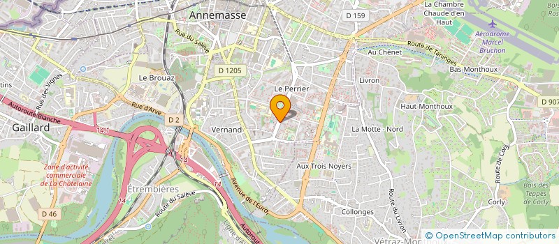 localisation de l'entreprise REVO GENERATION  ANNEMASSE