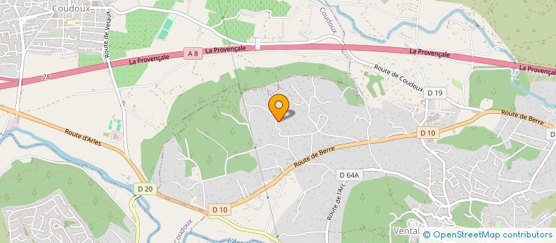 localisation de l'entreprise REVODOME  VENTABREN