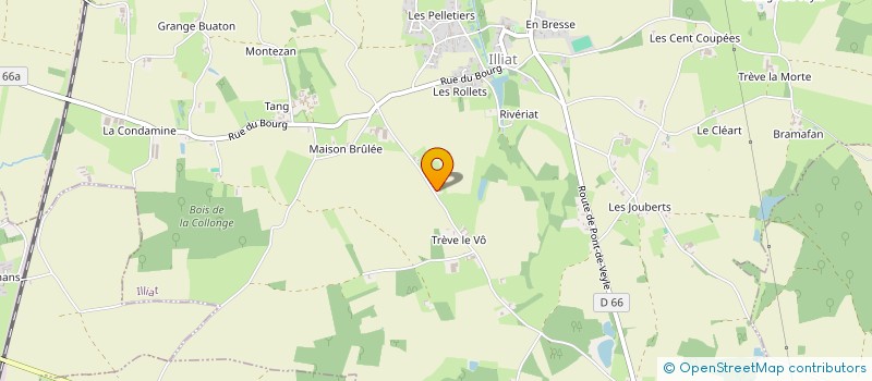 localisation de l'entreprise REVOL DOMINIQUE  ILLIAT