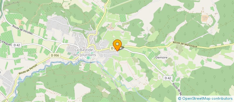 localisation de l'entreprise REVOL DURANCE LUBERON  LA TOUR D'AIGUES