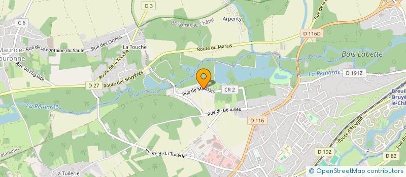 localisation de l'entreprise REVOL'IMMO à BREUILLET
