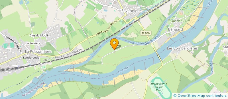 localisation de l'entreprise REVOLLON  BEHUARD