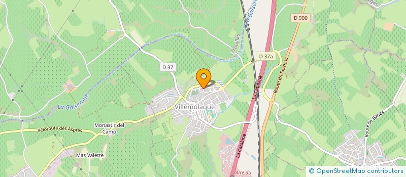 localisation de l'entreprise REVOLOC  VILLEMOLAQUE