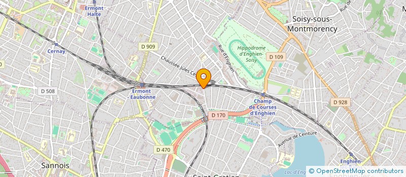 localisation de l'entreprise REVOLOG à EAUBONNE