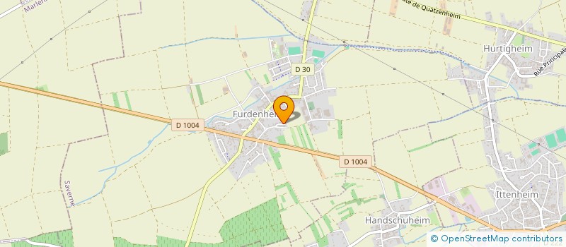 localisation de l'entreprise REVOLSYS  FURDENHEIM