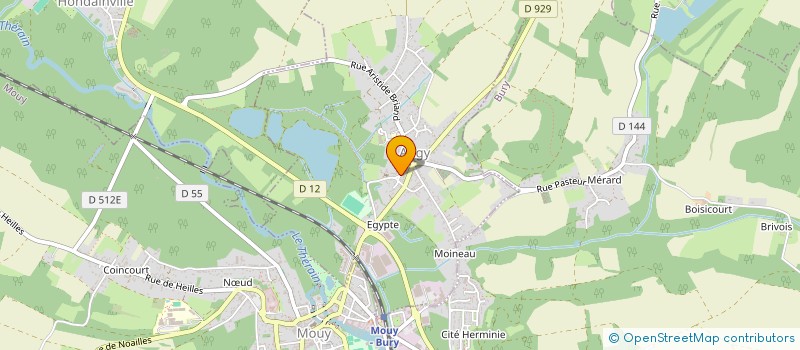 localisation de l'entreprise REVOLTEK  ANGY