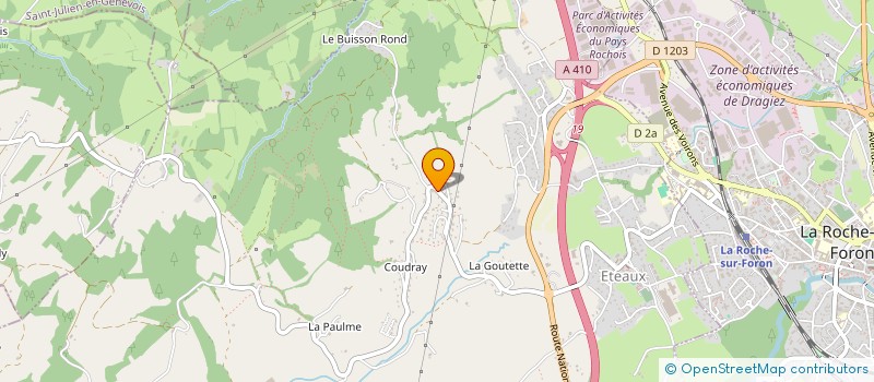 localisation de l'entreprise REVOLU'SONS  ETAUX