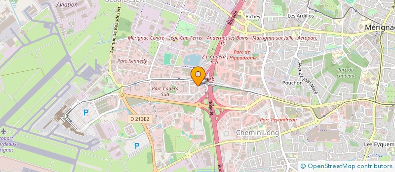 localisation de l'entreprise REVOLUDEV à MERIGNAC