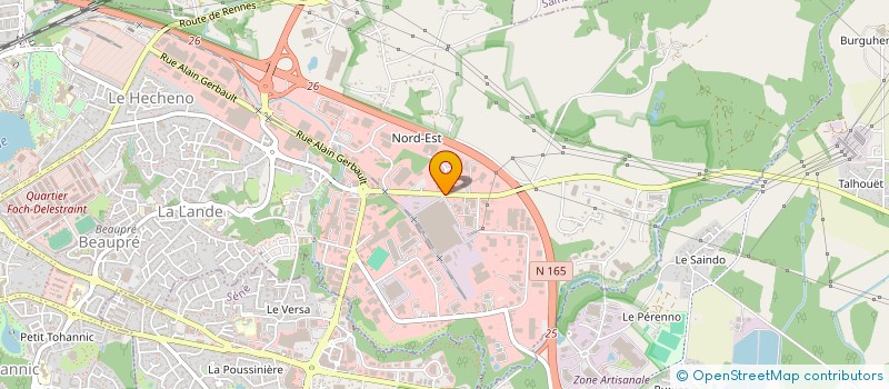 localisation de l'entreprise REVOLUTION 5.6 à VANNES