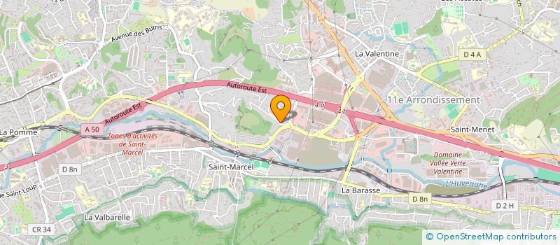 localisation de l'entreprise REVOLUTION à MARSEILLE
