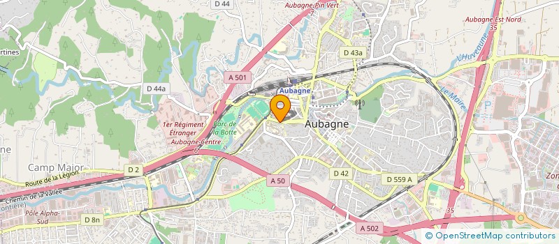 localisation de l'entreprise REVOLUTION AUTO à AUBAGNE
