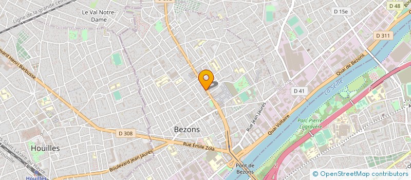 localisation de l'entreprise REVOLUTION BY PAULA à BEZONS