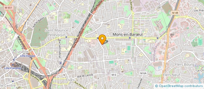 localisation de l'entreprise REVOLUTION DANCE COMPANY  MONS-EN-BARUL