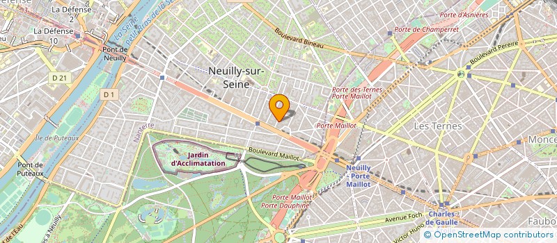 localisation de l'entreprise REVOLUTION MEDIA GROUP à NEUILLY-SUR-SEINE