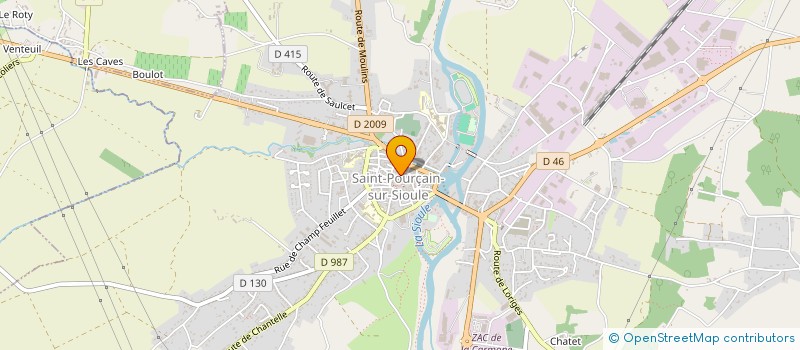 localisation de l'entreprise REVOLVAP à SAINT-POURCAIN-SUR-SIOULE