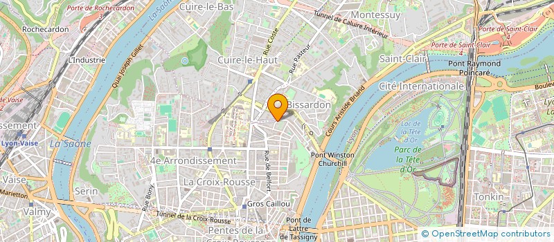 localisation de l'entreprise REVOLVIA à LYON