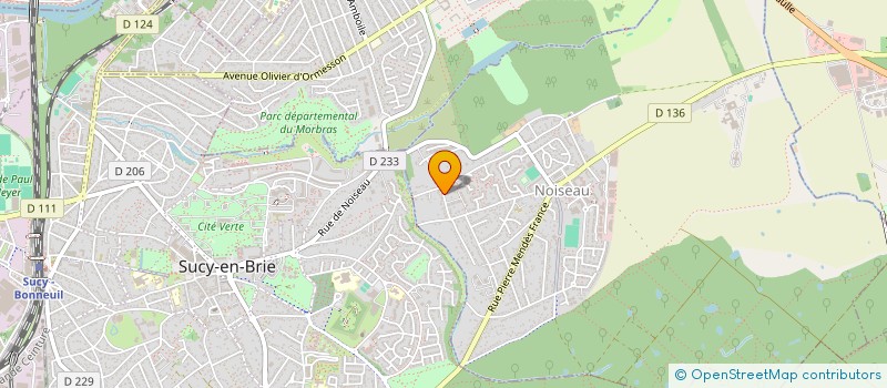 localisation de l'entreprise REVOLVING  NOISEAU