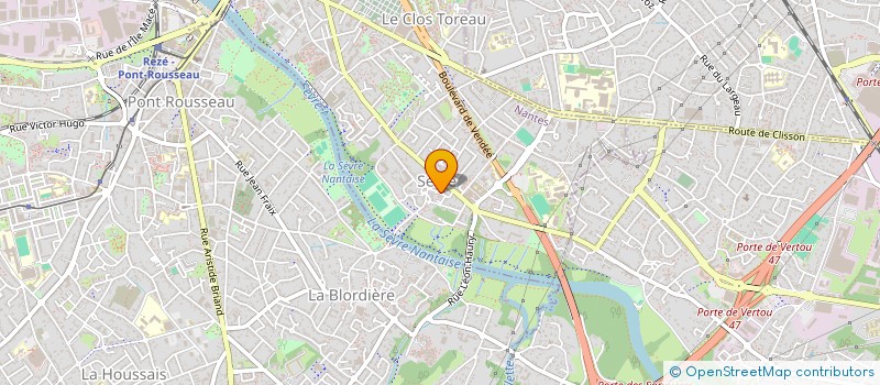localisation de l'entreprise REVONS LOIN !  NANTES