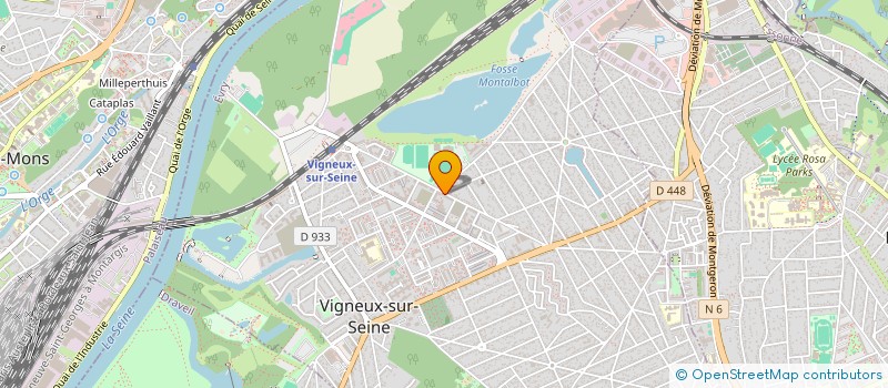 localisation de l'entreprise REVONS PLUS GRAND à VIGNEUX-SUR-SEINE