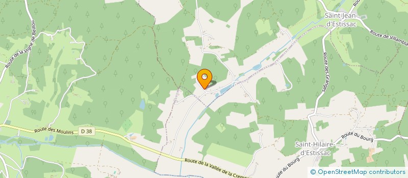 localisation de l'entreprise REVONTULET  SAINT-JEAN-D'ESTISSAC
