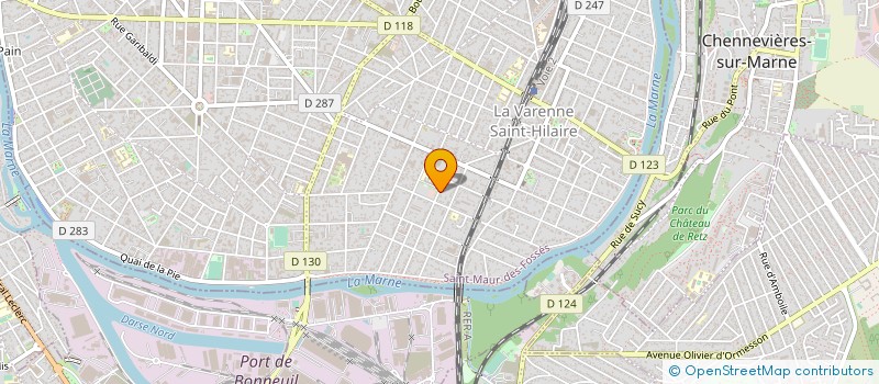 localisation de l'entreprise REVOREPS  IVRY-SUR-SEINE