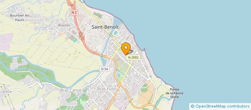 localisation de l'entreprise REVS à SAINT-BENOIT
