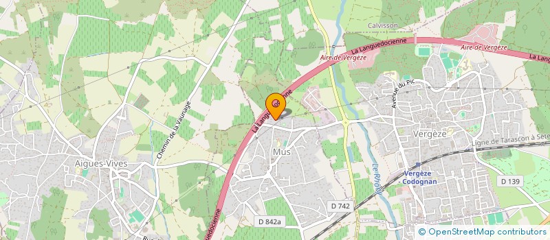 localisation de l'entreprise REVS  MUS