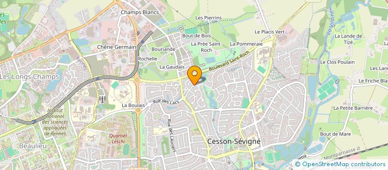 localisation de l'entreprise REVS WEB  CESSON-SEVIGNE