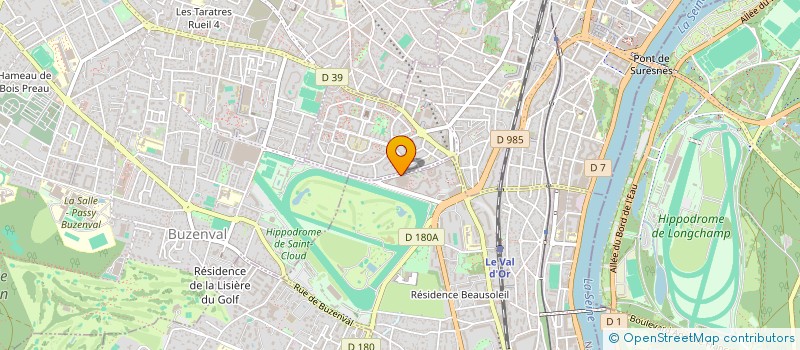 localisation de l'entreprise REVSON à SAINT-CLOUD