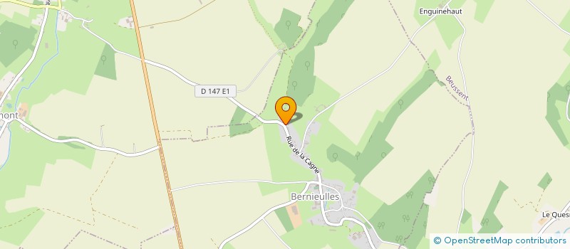 localisation de l'entreprise REVUE ARCHEOLOGIQUE PICARDIE  BERNIEULLES