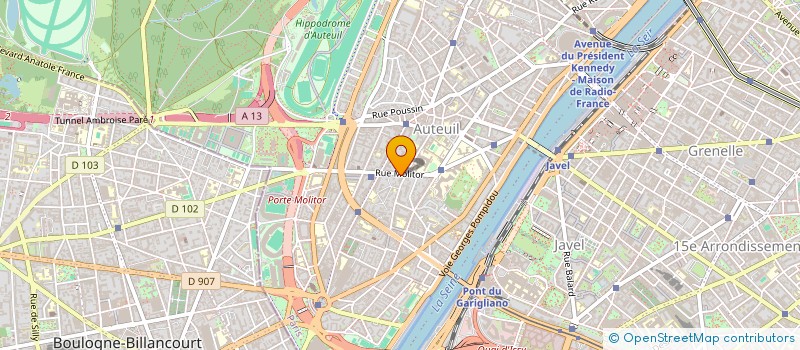 localisation de l'entreprise REVUE L'ARSENAL  PARIS