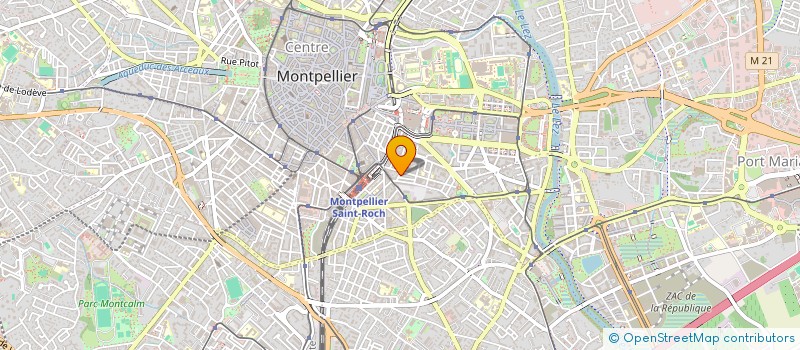 localisation de l'entreprise REVUE SOUFFLES / LES ECRIVAINS MEDITERRANEENS à MONTPELLIER