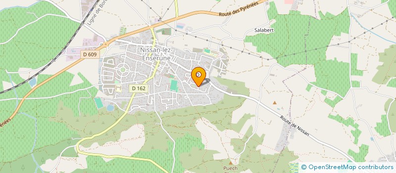 localisation de l'entreprise REVY  NISSAN-LEZ-ENSERUNE