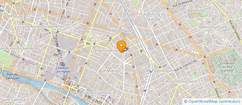 localisation de l'entreprise REVYL à PARIS