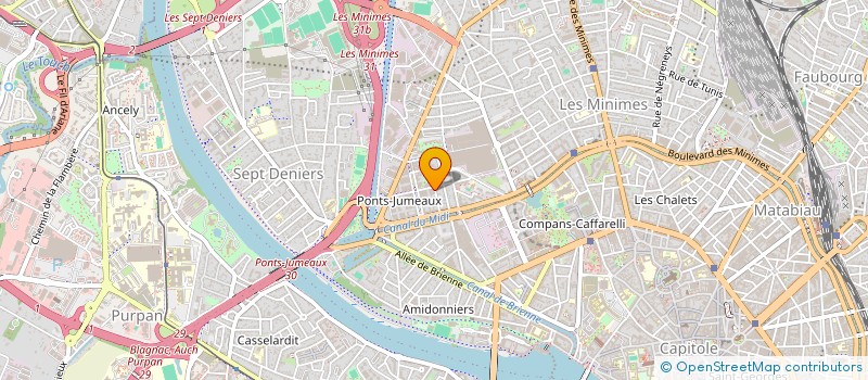 localisation de l'entreprise REW NETTOYAGE à TOULOUSE