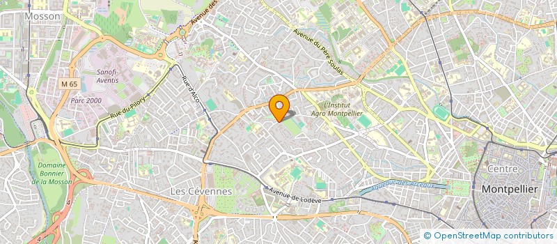 localisation de l'entreprise REWARD LINE à MONTPELLIER