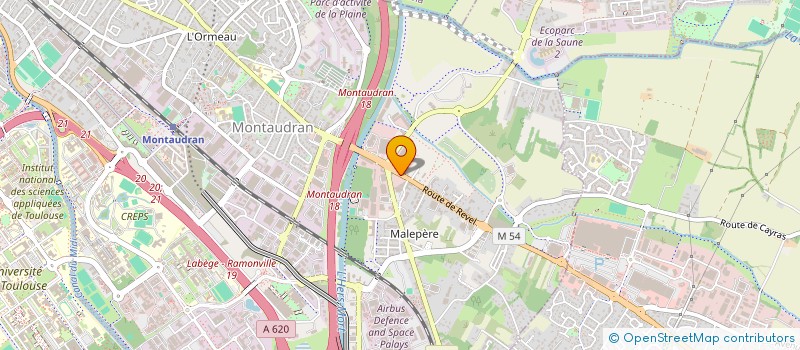 localisation de l'entreprise REWAX  TOULOUSE