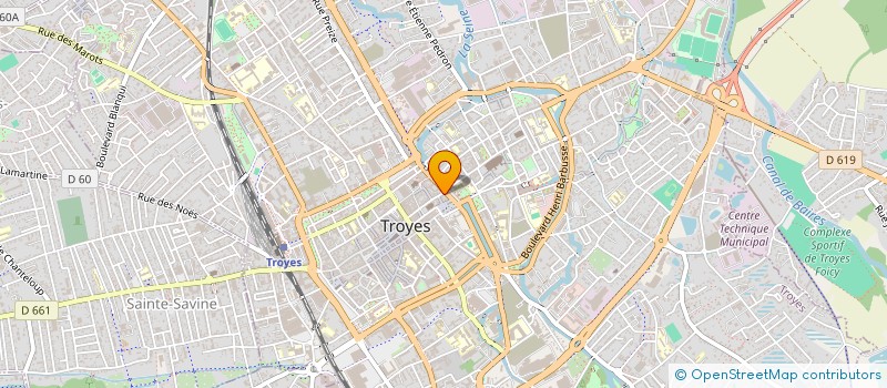 localisation de l'entreprise REWEAR EXPRESS à TROYES