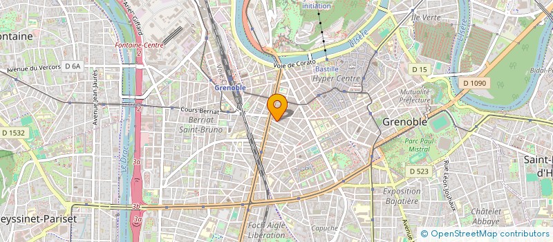 localisation de l'entreprise REWILDER à GRENOBLE