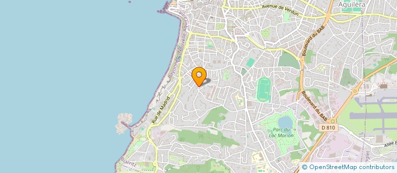 localisation de l'entreprise REWILDING EUSKAL HERRIA  BIARRITZ